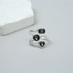 Dmtry Heart Love Engagement Party Lady Ring Jewelry - Image 5