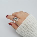 Dmtry Heart Love Engagement Party Lady Ring Jewelry