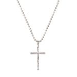 Dmtry Long Bead Chain With A Cross Pendant Nwecklce - Image 5