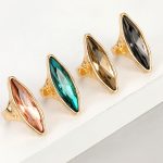 Dmtry New Design Large Crystal Ring Statement Jewelry Christmas Gift - Image 3