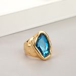 Dmtry Creative Design Fashion Daily Jewelry Irregular Crystal Women Finger Ring - Image 8