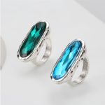 Dmtry Fashion Vintage Statement Ring Bridesmaid Jewelry Christmas Gift For Her - Image 2