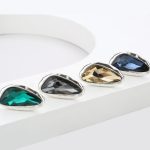 Dmtry Fashion Vintage Fashion Large Crystal Engagement Ring Gift For Her - Image 4