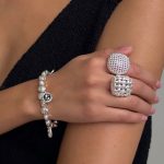 Dmtry Brand Beads Heart Crystal Irregular Beading Bracelet For Women - Image 3