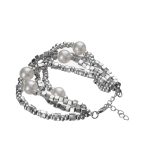 Dmtry Multi-Layered Beaded Pearl Bracelet For Elegant Women - Image 6