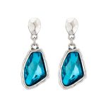 Dmtry Fashion Jewelry Irregular Crystal Earring For Women - Image 5