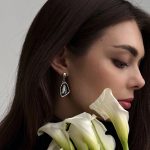 Dmtry Fashion Jewelry Irregular Crystal Earring For Women