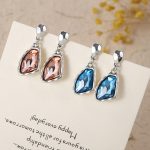 Dmtry Fashion Jewelry Irregular Crystal Earring For Women - Image 3
