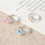 Dmtry Brand Fashion Jewelry Sweet Resin Finger Rings Personalize Gift For Her - Image 5