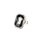 Dmtry Rectangular Crystal Finger Ring For Women - Image 7