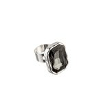 Dmtry Rectangular Crystal Finger Ring For Women - Image 5
