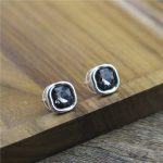 Dmtry Fashion Jewelry Simple Style Square Crystal Stud Earring For Women Girls - Image 7