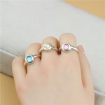 Dmtry Brand Fashion Jewelry Sweet Resin Finger Rings Personalize Gift For Her - Image 6
