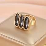 Dmtry Fashion Jewelry Personalized Custom Party Crystal Finger Ring For Her Gift - Image 5