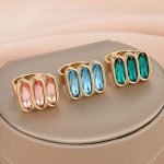 Dmtry Fashion Jewelry Personalized Custom Party Crystal Finger Ring For Her Gift - Image 2