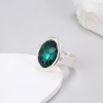 Dmtry Fashion Jewelry Unique Wedding Crystal Women Bridal Promise Ring - Image 5