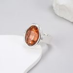 Dmtry Fashion Jewelry Unique Wedding Crystal Women Bridal Promise Ring - Image 7